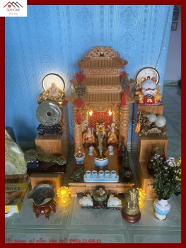 Hướng dẫn đặt bàn thờ Thần Tài dưới trệt